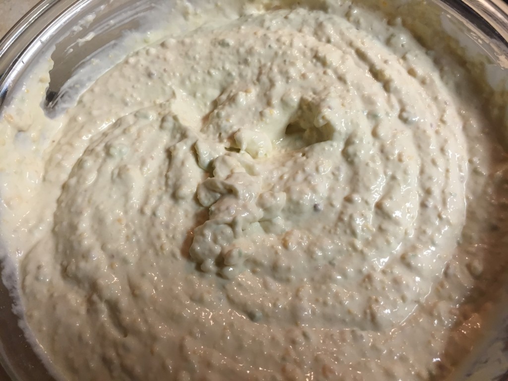 The cheese has reached a desired consistency.