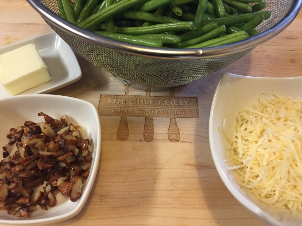 The Chef's prepping area.