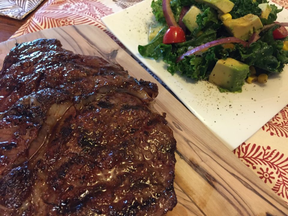 Rib Eye Recipes Kale Salad Dinner Ideas