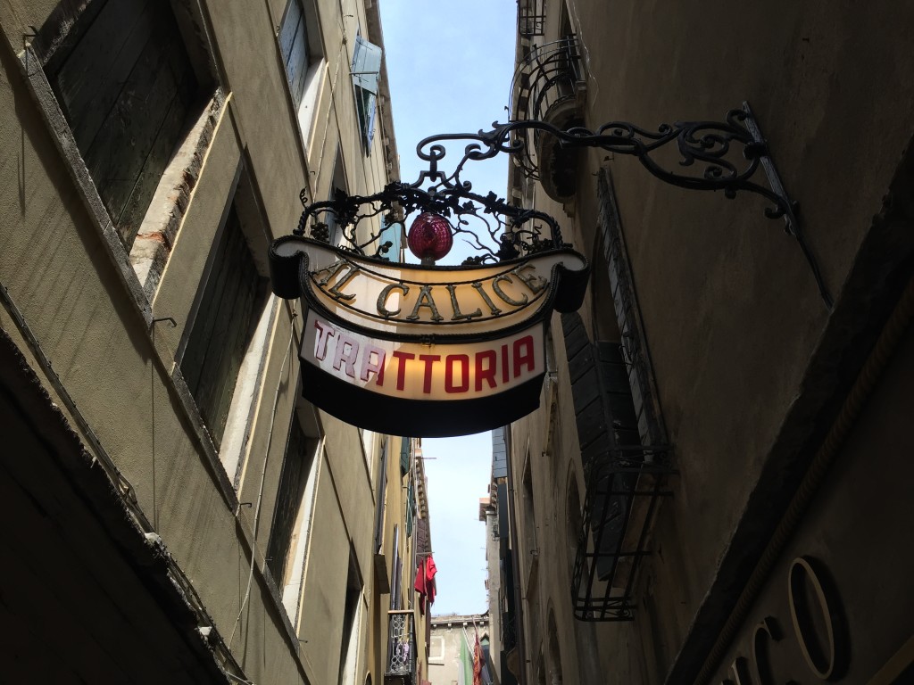 Al Calice Trattoria Venice Italy