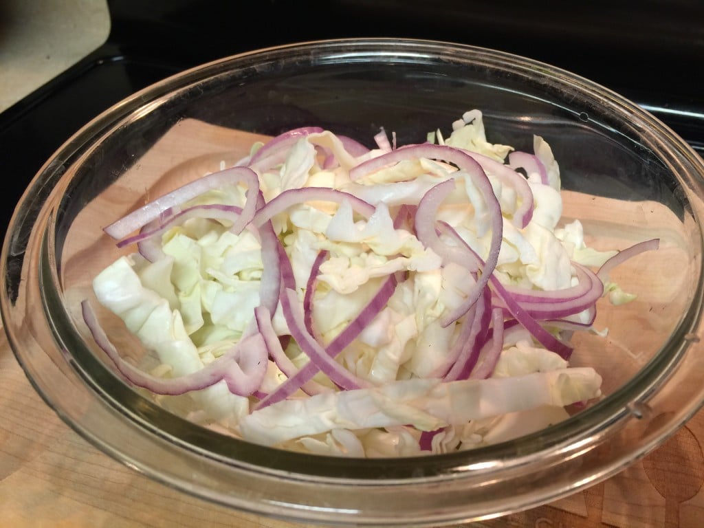 Bacon Cabbage Tomato Sandwich
