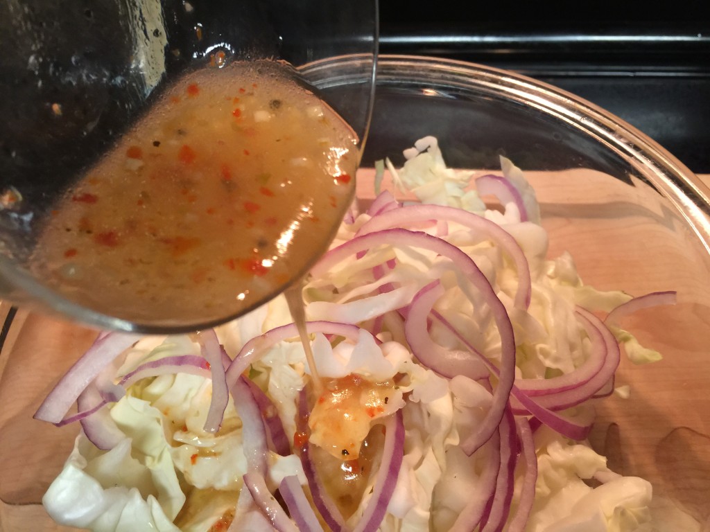 Bacon Cabbage Tomato Sandwich