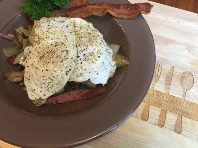 Corned Beef and Hash Chef Reilly Style