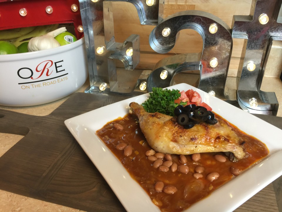 Roasted Chicken Enchilada Style