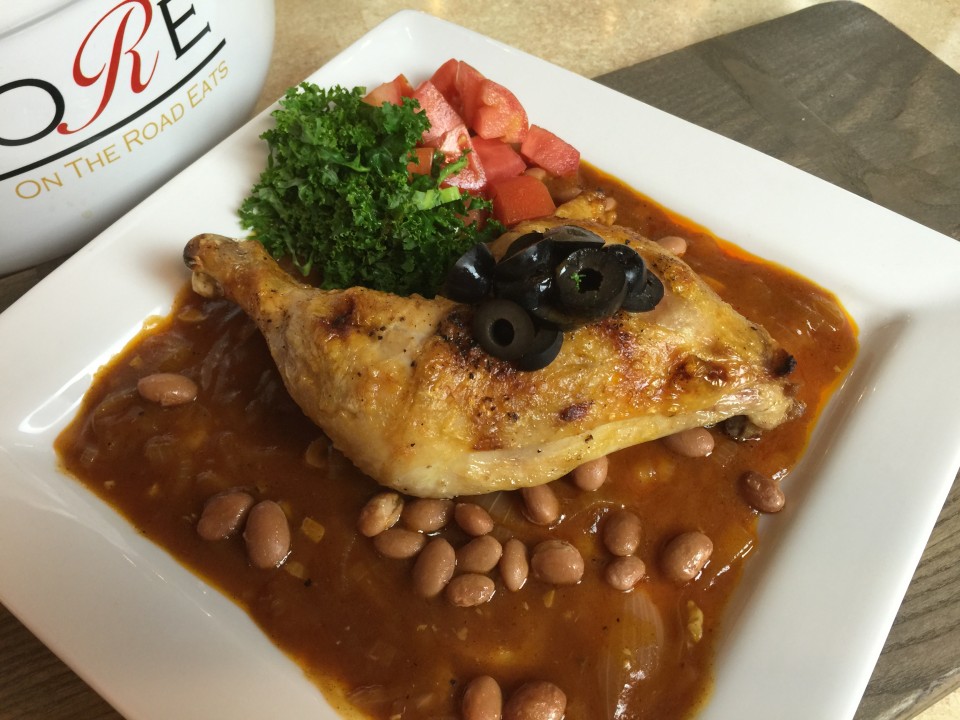 Roasted Chicken Enchilada Style