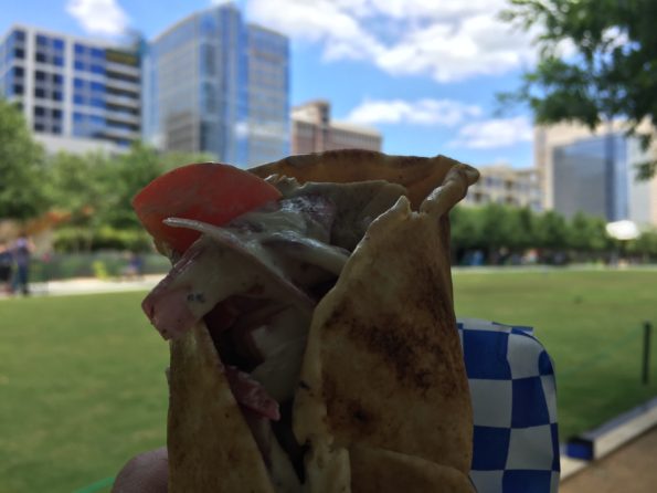Best food trucks Dallas Klyde Warren Park