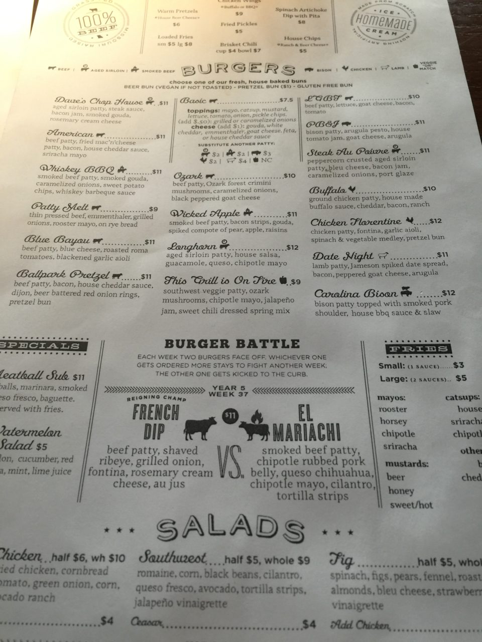 Bailey's Range Best Burger Saint Louis