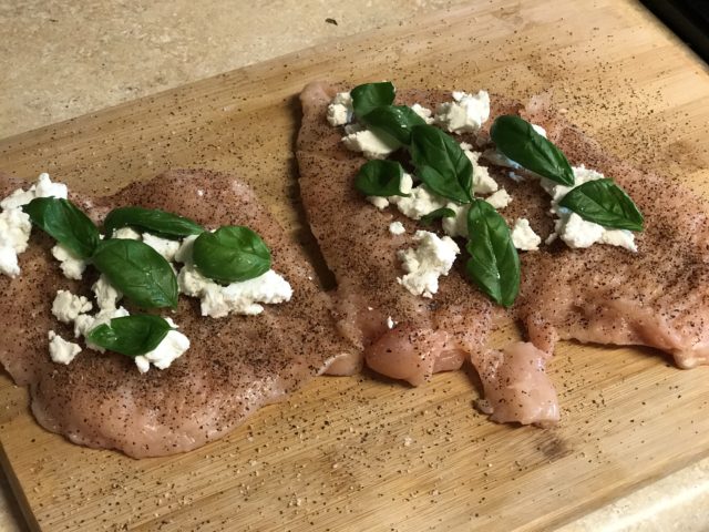 Chicken Recipes Chicken Basil Goat Cheese Dinner Ideas