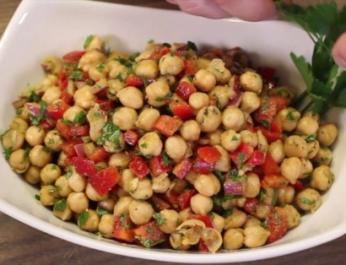 Chickpea Salad Recipe Falafel Chickpeas Recipes
