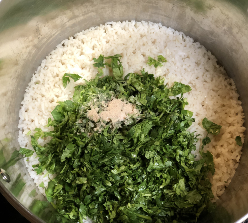 Cilantro Lime Rice Recipe Mexican Rice Recipe Oil