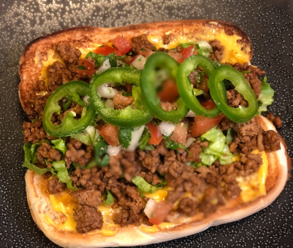 Tacos Cheesesteak Sandwich Recipe Taco Recipe