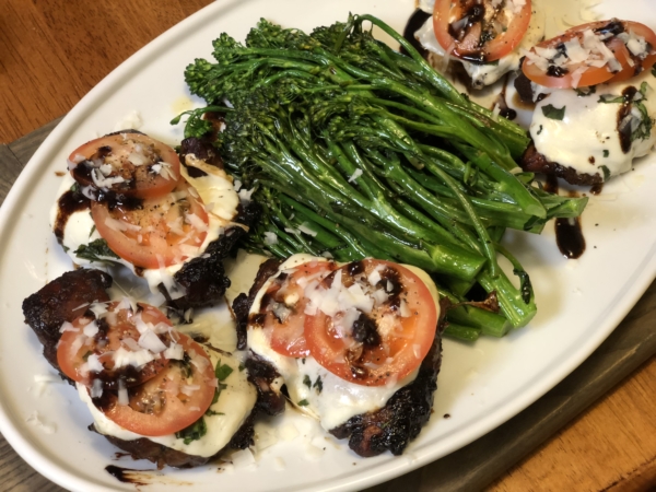 Balsamic Chicken Recipe Caprese Skillet Chicken