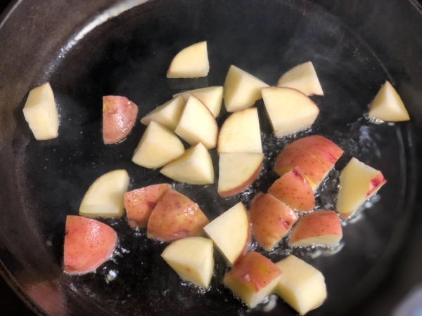 Cheesy Chorizo Potatoes Breakfast Skillet Recipe