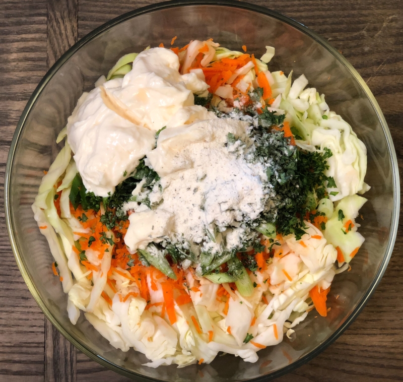 Best Ranch Coleslaw Recipe Easy Salad Recipes