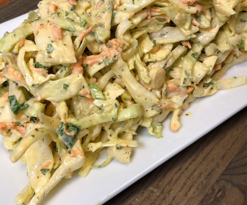 Best Ranch Coleslaw Recipe Easy Salad Recipes