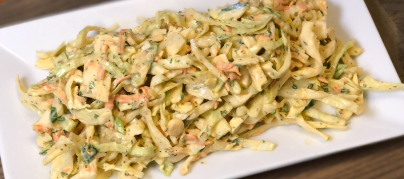 Best Ranch Coleslaw Recipe Easy Salad Recipes