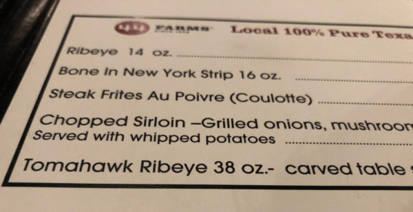 YO Ranch Steakhouse Dallas Steakhouse Reviews