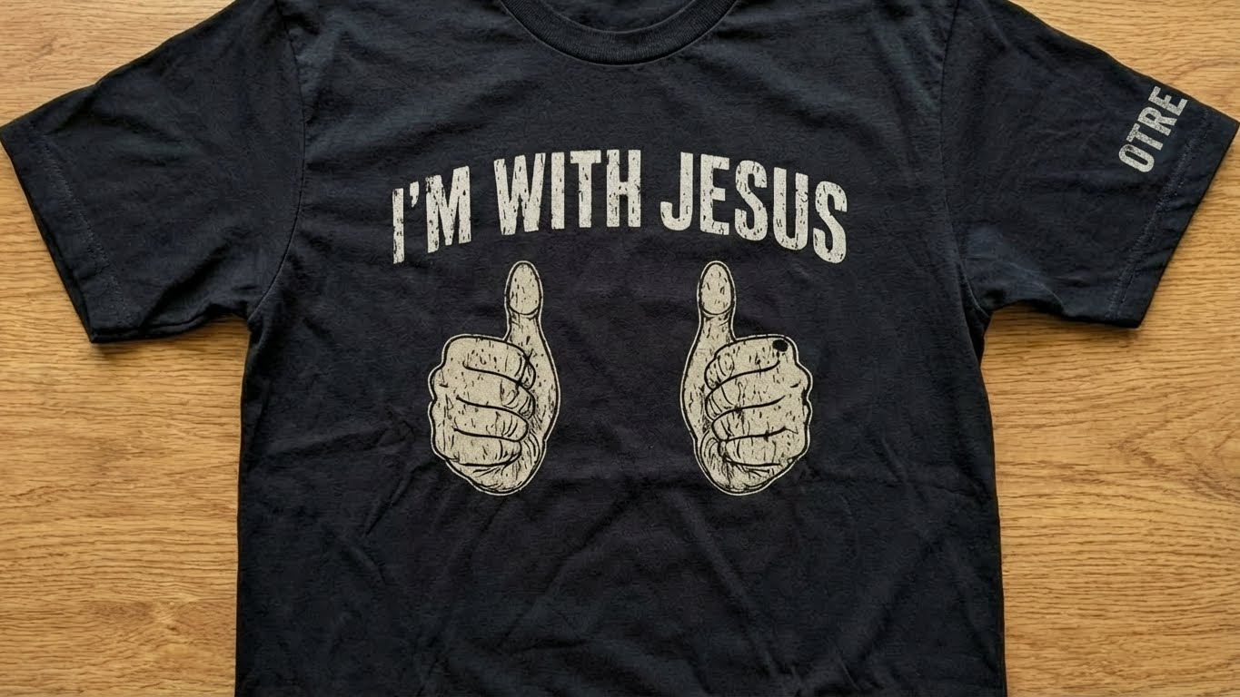 Im With Jesus Shirt OTRE