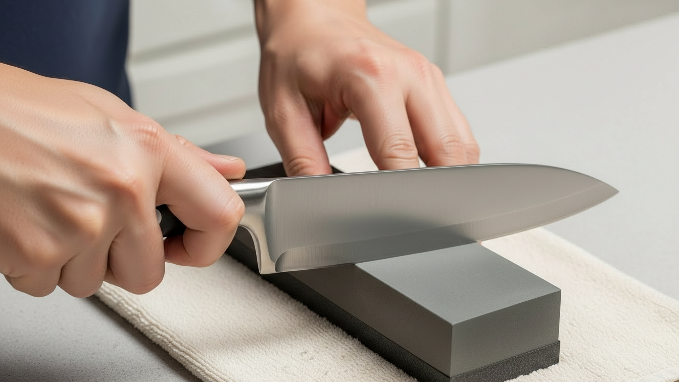 Knife Sharpening & Maintenance On The Road Eats