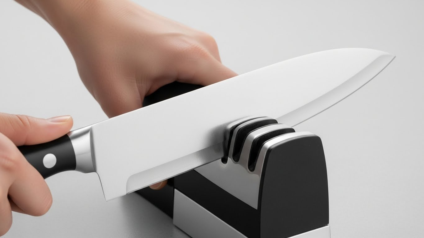 Guided Knife Sharpener On The Road Eats Sharpening Guide