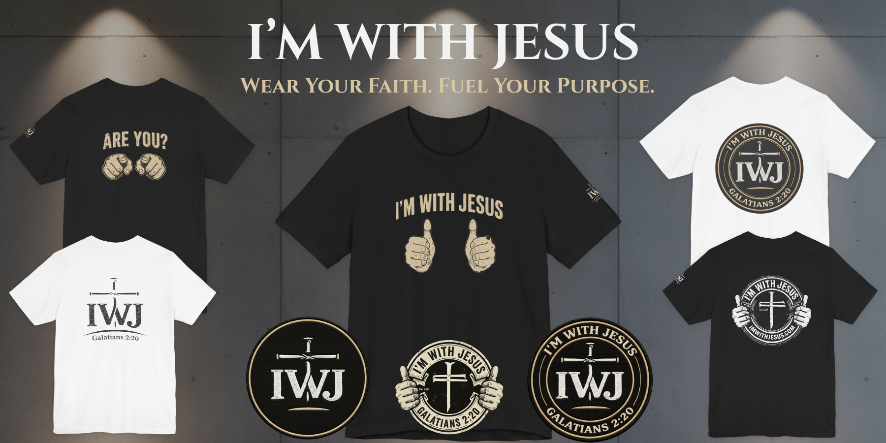 Im With Jesus Apparel