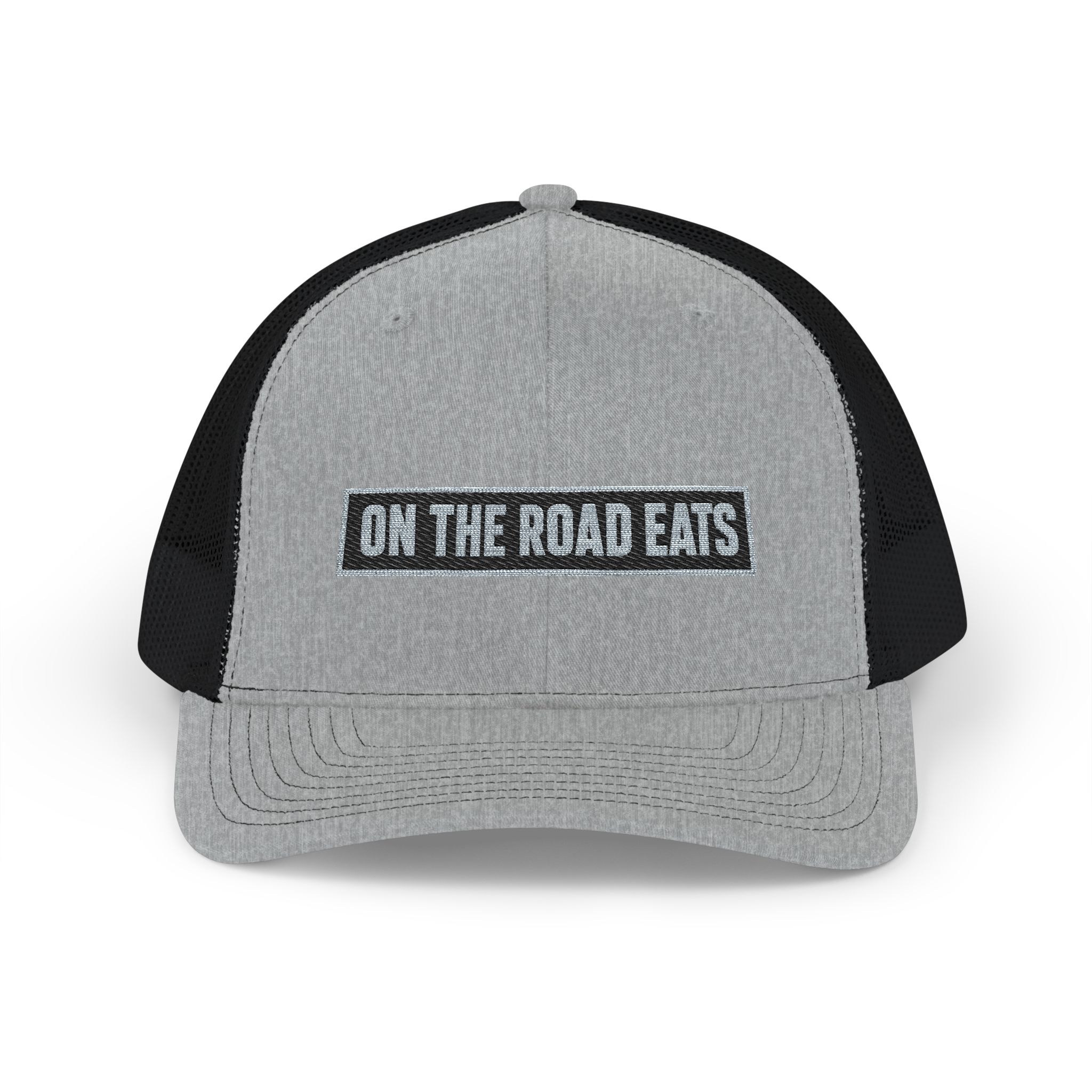 On The Road Eats Boxed Logo Snapback Trucker Hat | OTRE Apparel - Image 11