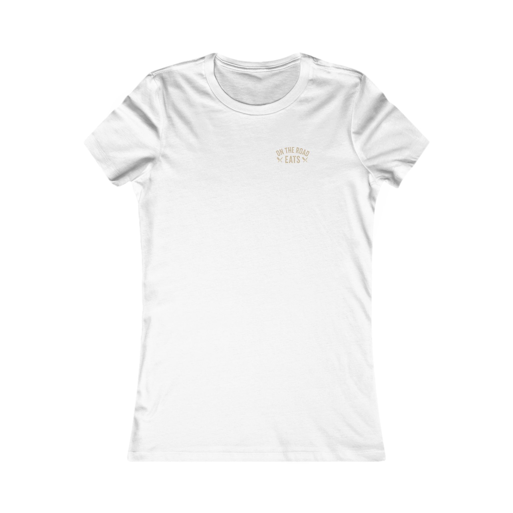Women's On The Road Eats Heritage Logo T-Shirt | Premium Apparel - Image 3