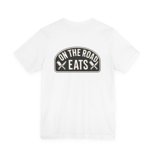 On The Road Eats Heritage Badge T-Shirt | Vintage Tee