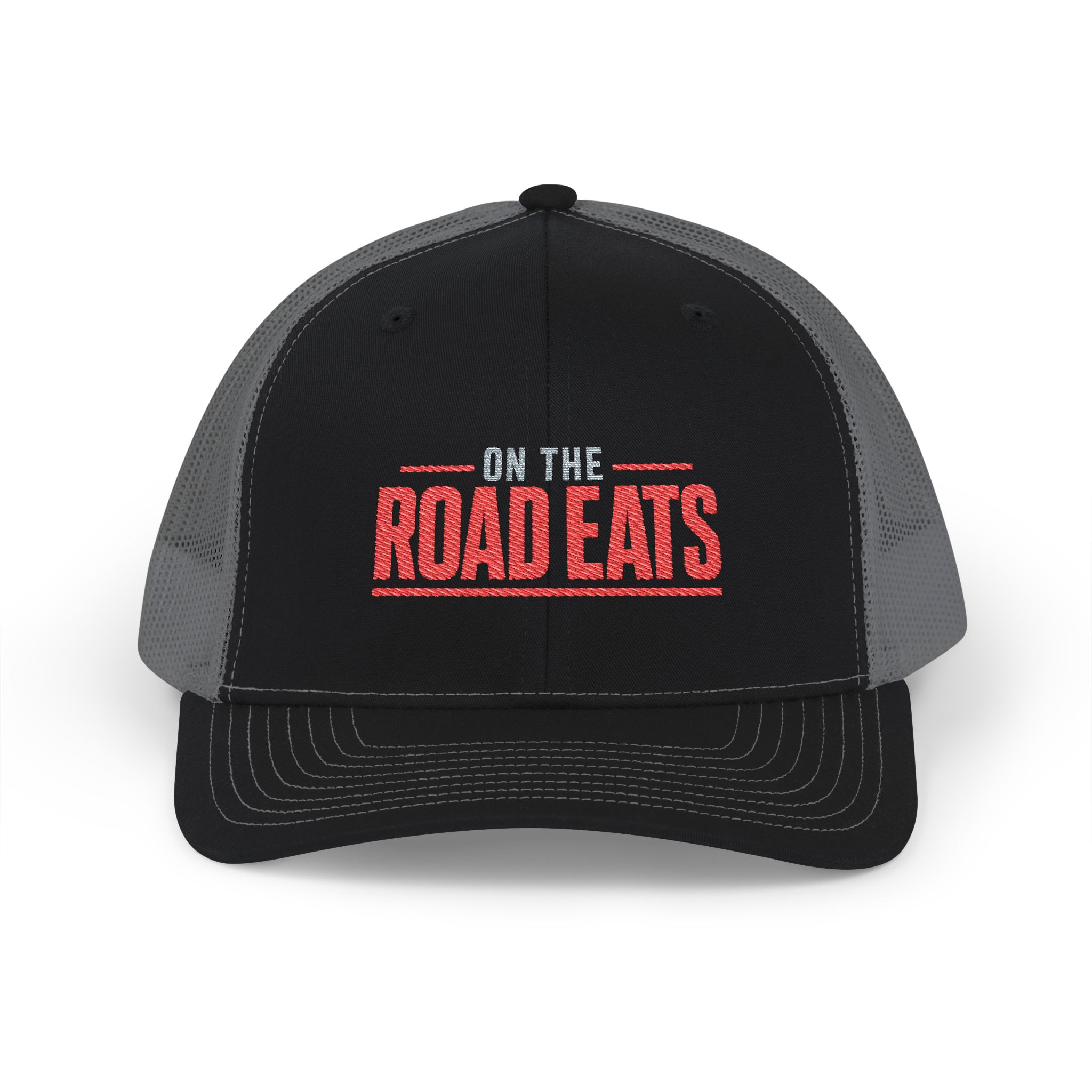 On The Road Eats Bold Snapback Trucker Hat | OTRE Apparel - Image 5