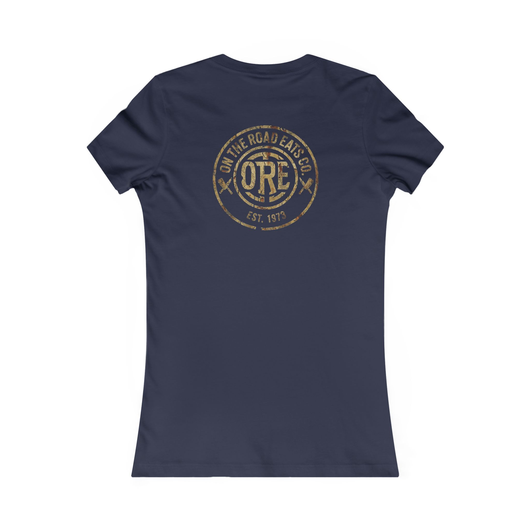 Women's Heritage Distressed Circle T-Shirt | On The Road Eats Apparel - Image 6