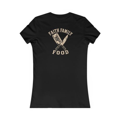 Women's Faith Family Food Vintage T-Shirt | On The Road Eats Heritage Shirt