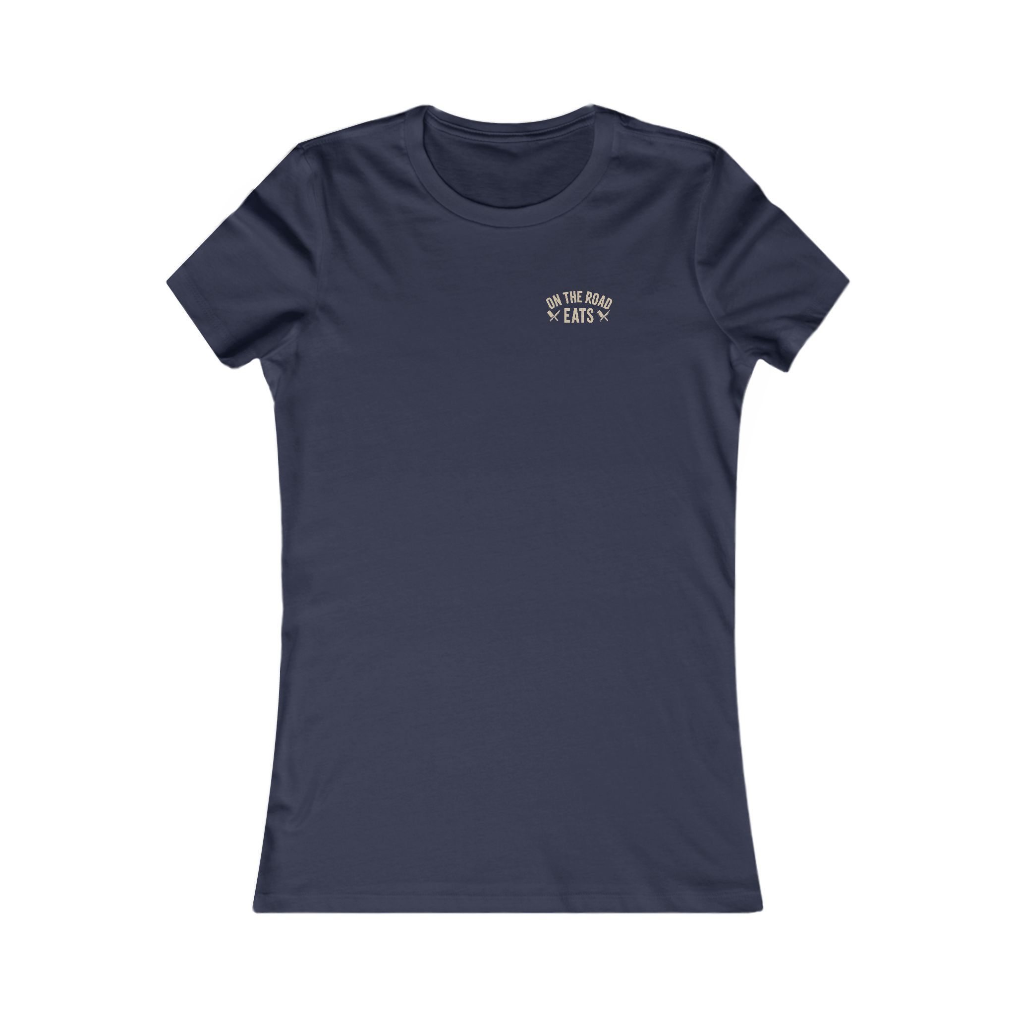 Women's On The Road Eats Heritage Logo T-Shirt | Premium Apparel - Image 2
