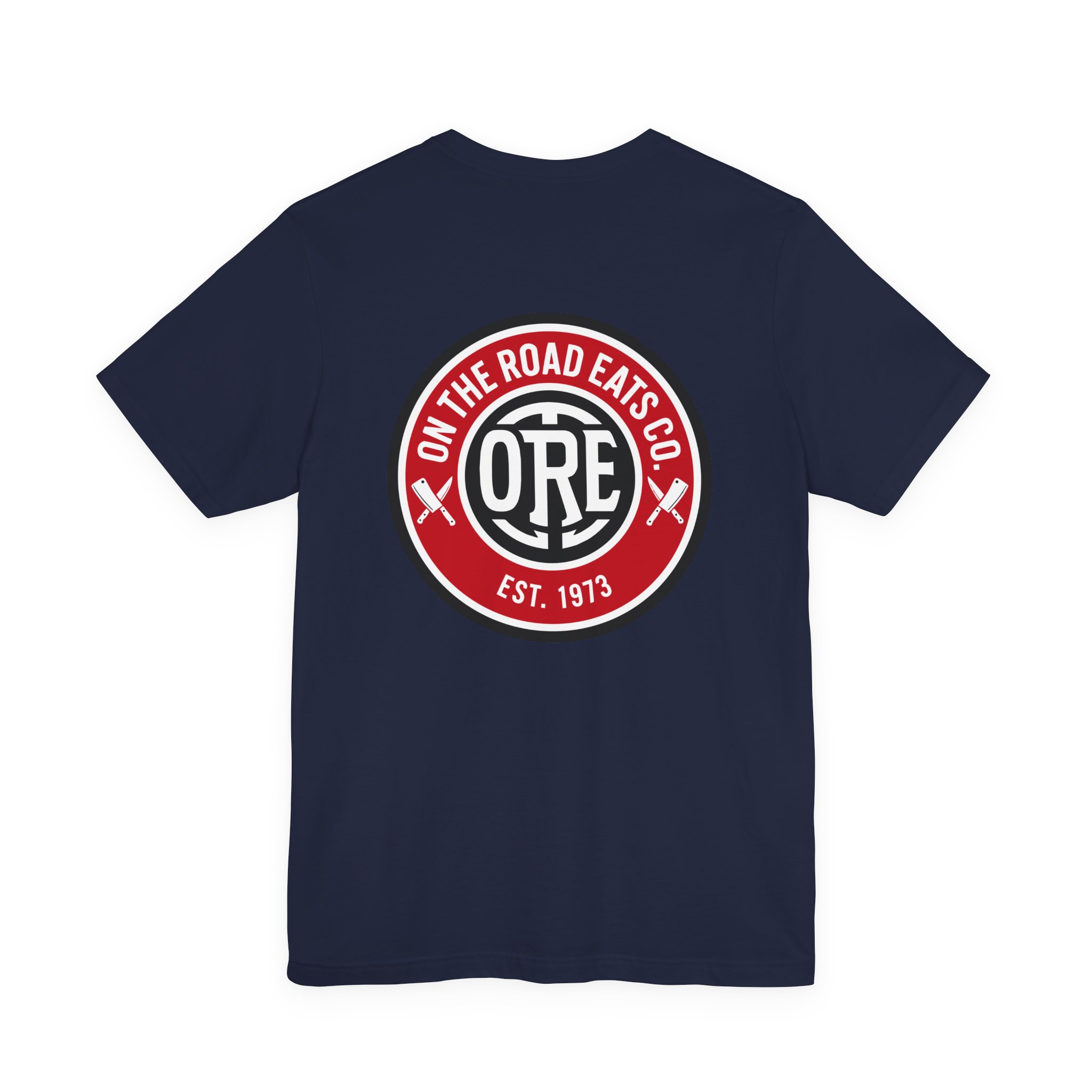 On The Road Eats Heritage Red Circle Logo T-Shirt - Image 8