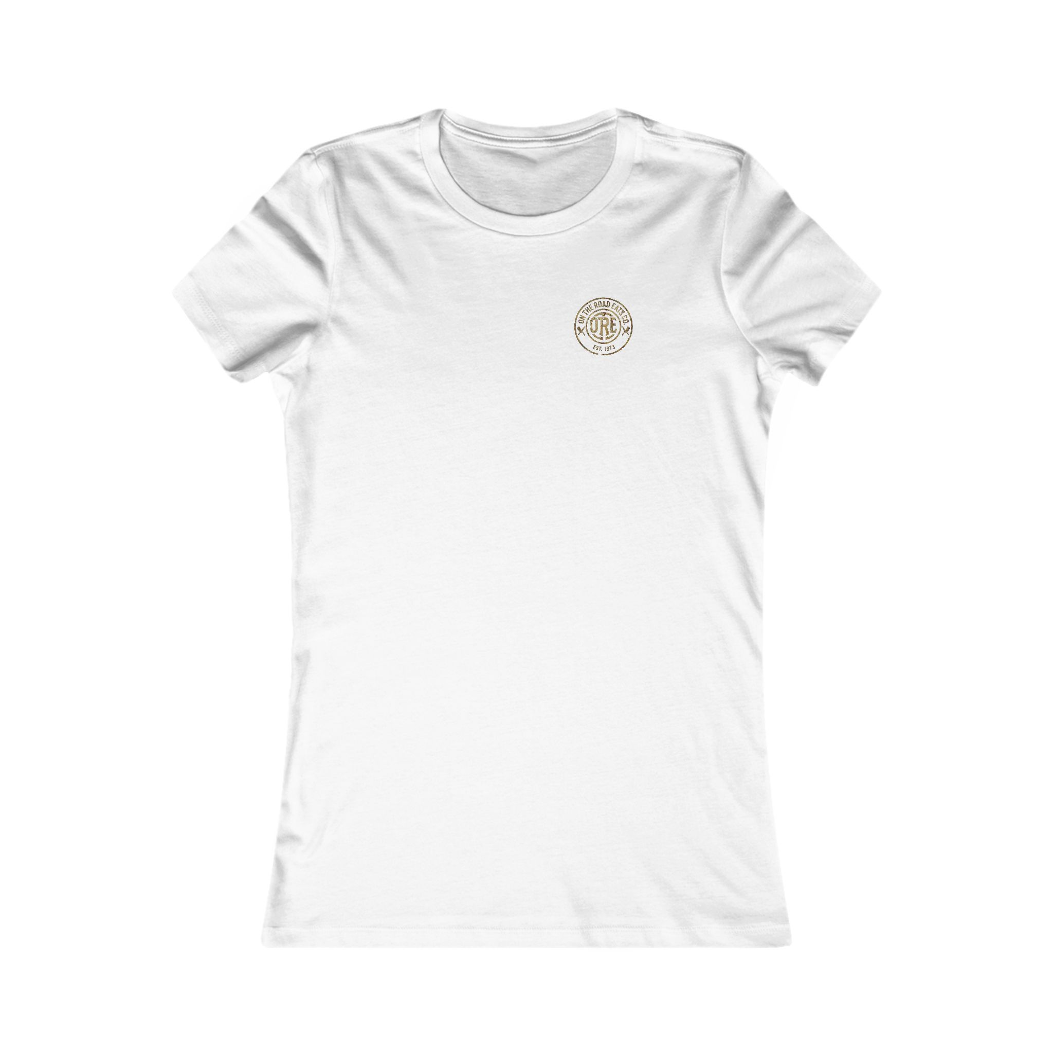 Women's Heritage Distressed Circle T-Shirt | On The Road Eats Apparel - Image 2