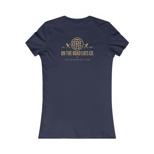 Women's On The Road Eats Heritage Logo T-Shirt | Premium Apparel