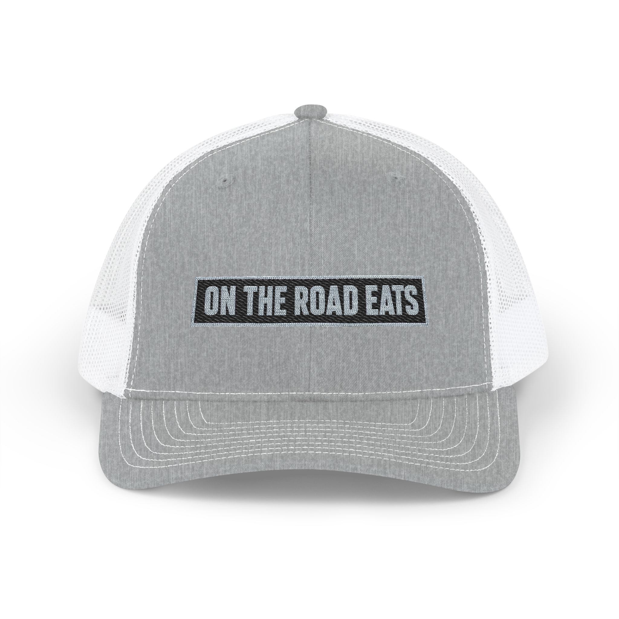 On The Road Eats Boxed Logo Snapback Trucker Hat | OTRE Apparel - Image 3
