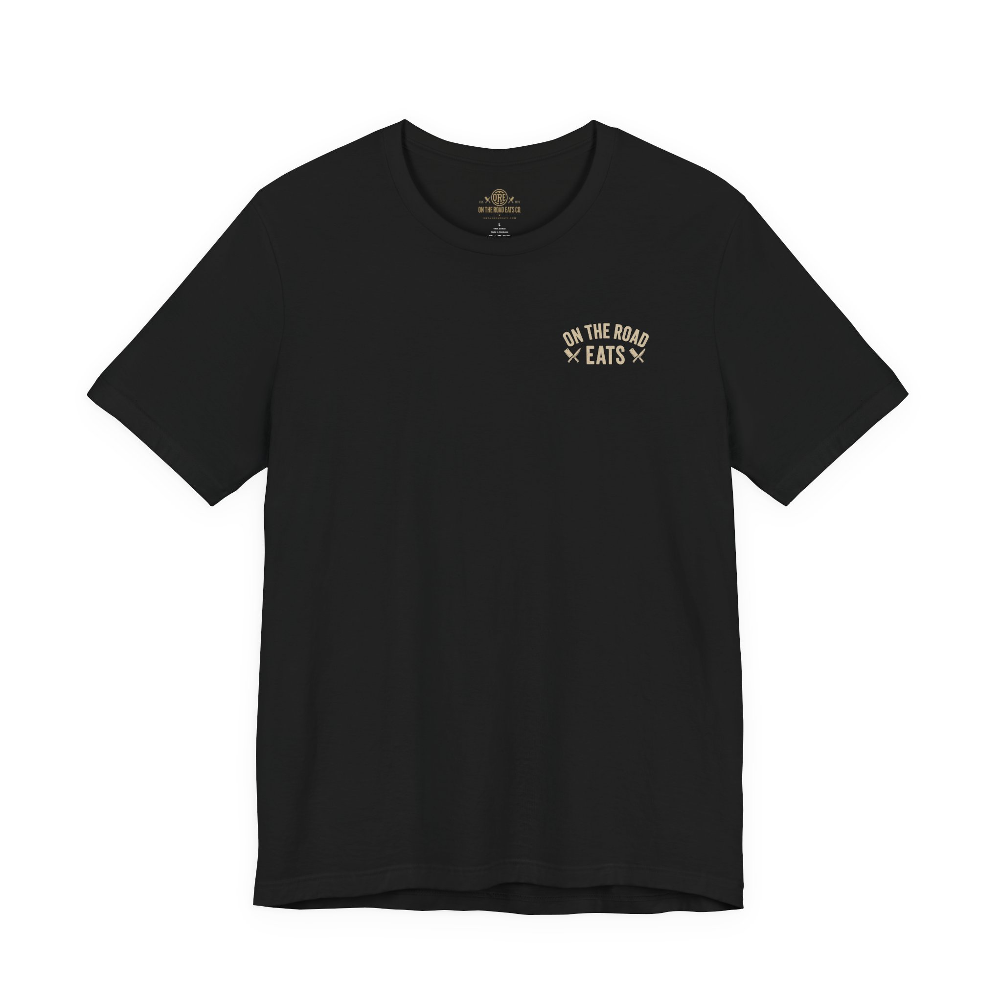 Road Tested. Chef Approved. | On The Road Eats Premium Chef T-Shirt - Image 7