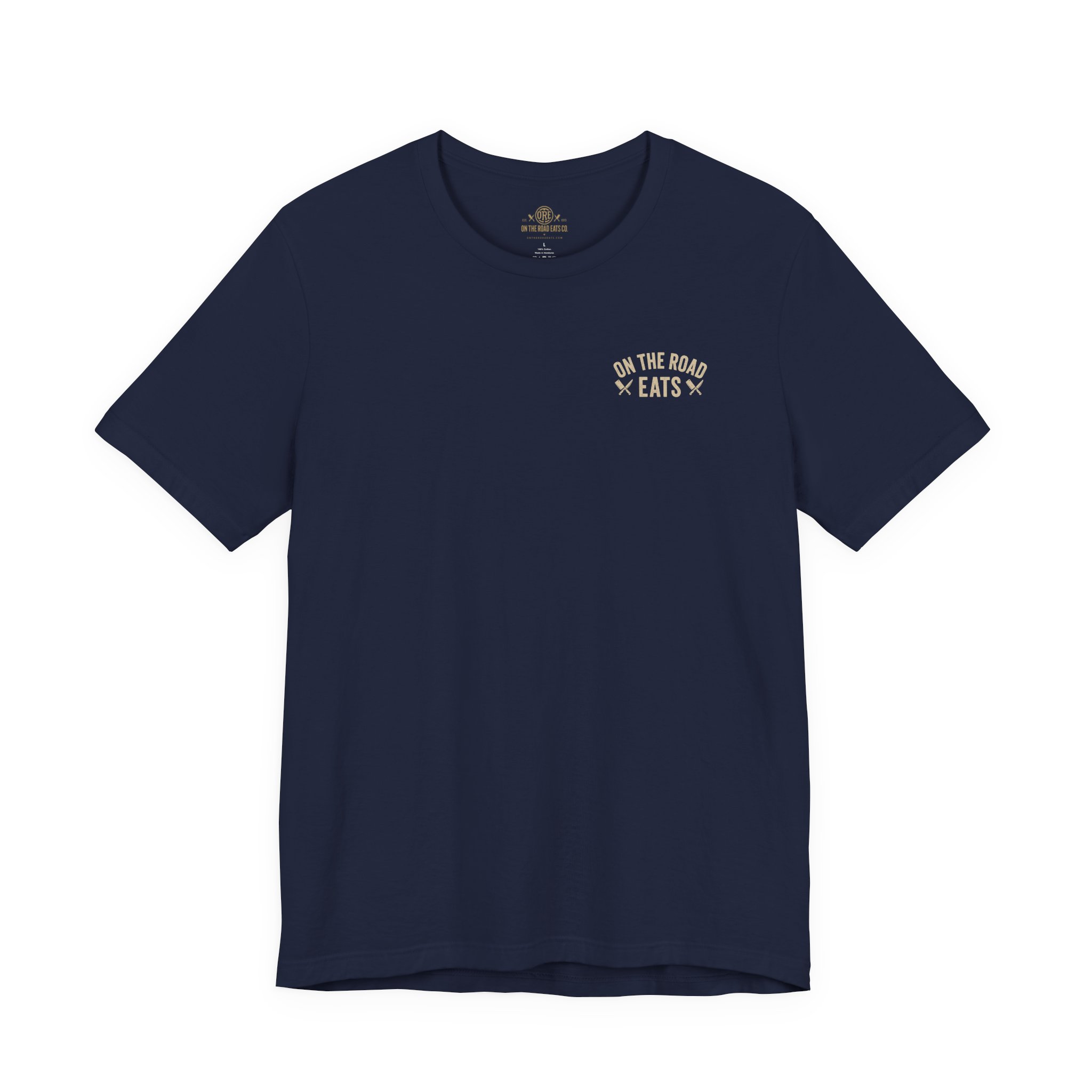 Road Tested. Chef Approved. | On The Road Eats Premium Chef T-Shirt - Image 2