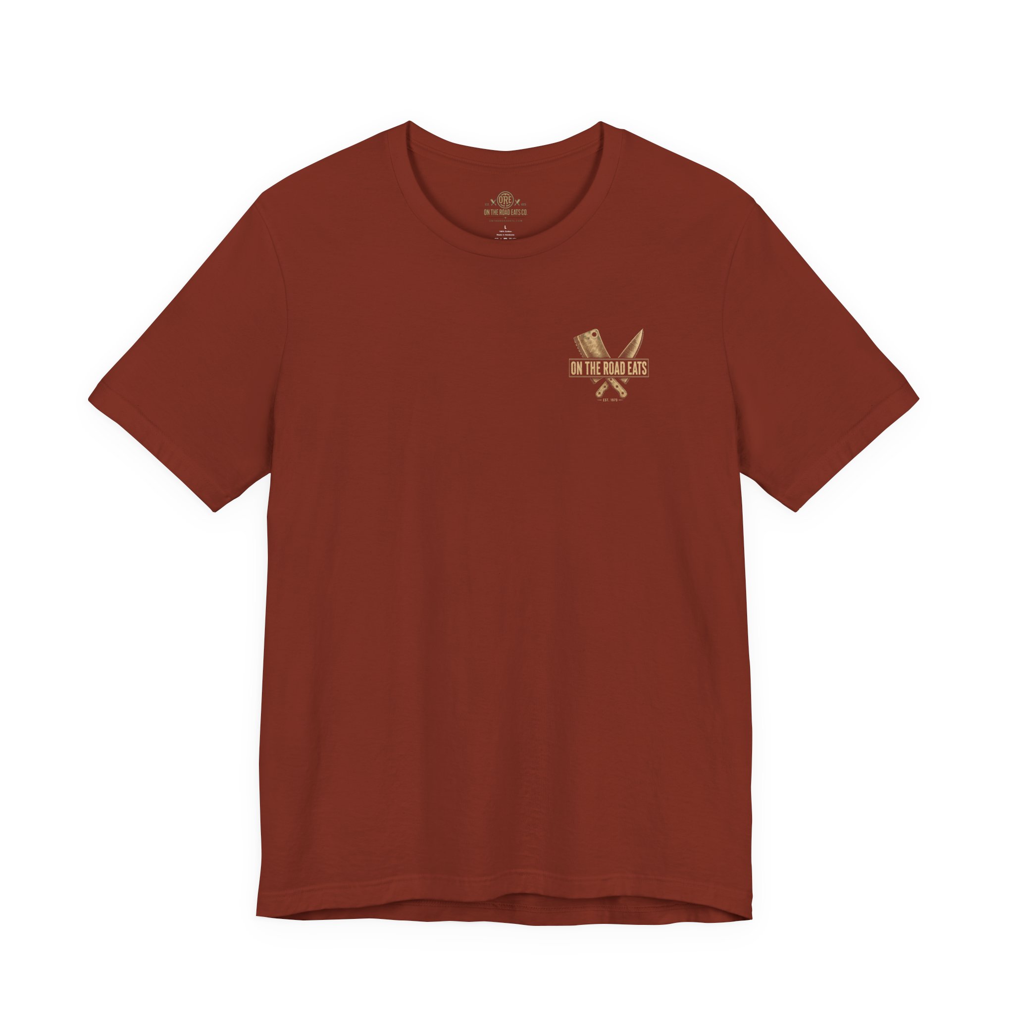 Vintage On The Road Eats | Crossed Knives Shirt - Image 5