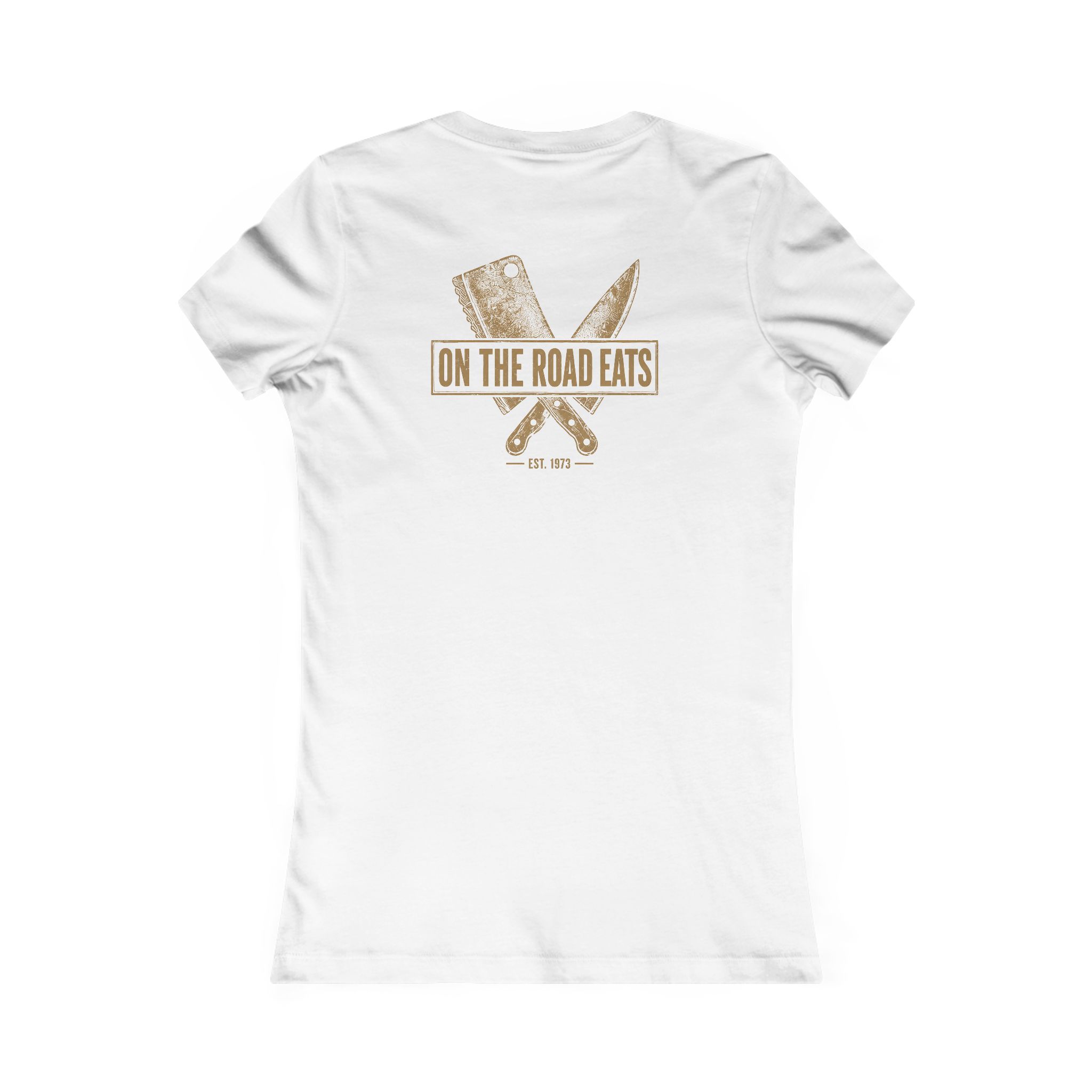 Women's Vintage On The Road Eats | Road Tested. Chef Approved. Premium T-Shirt - Image 4