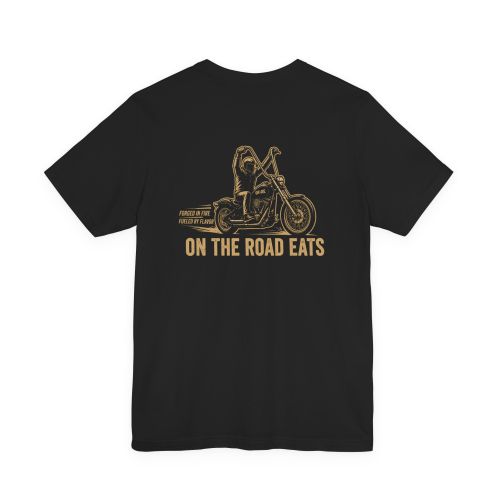 On The Road Eats Chef Rider Vintage T-Shirt | Night Train Collection