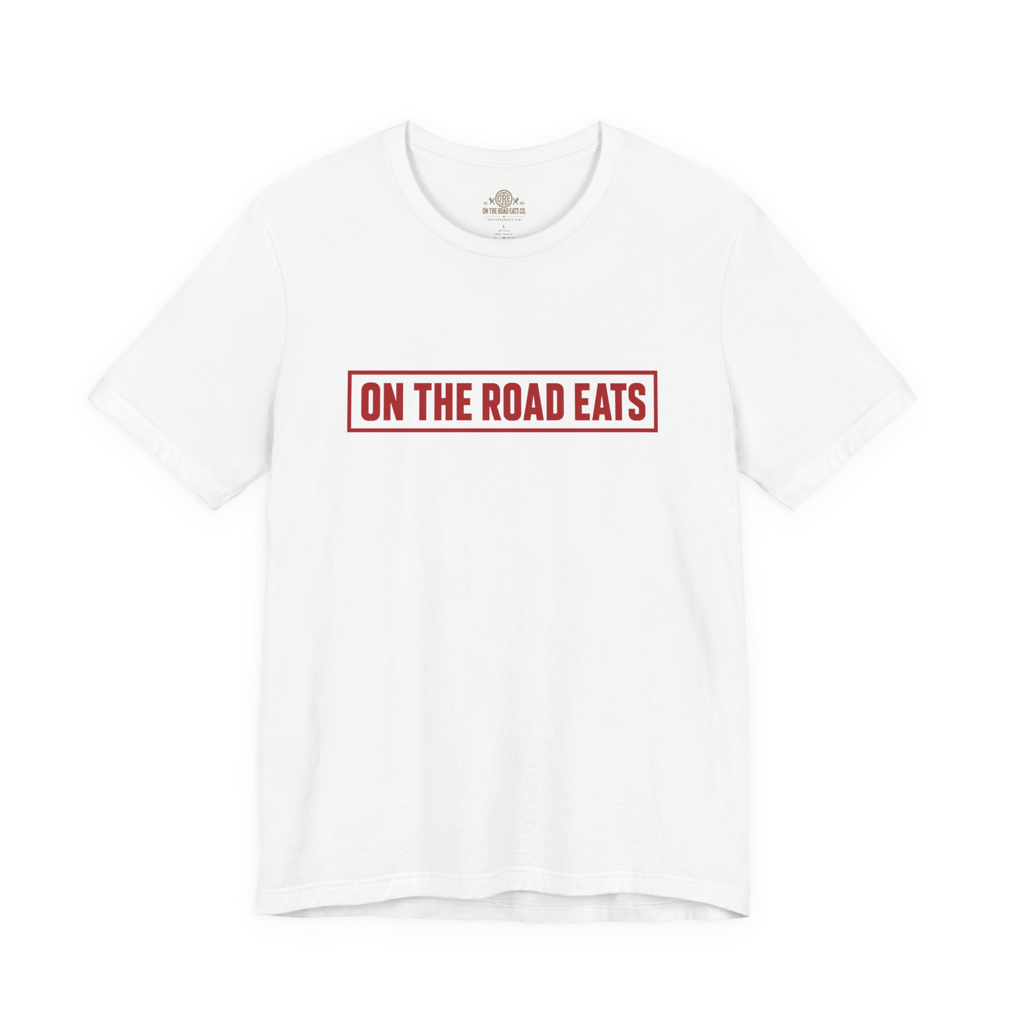 On The Road Eats Boxed Logo T-Shirt | OTRE Graphic Tee - Image 3