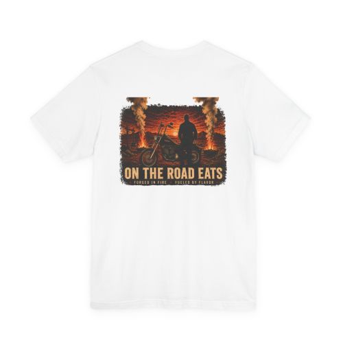 On The Road Eats "Forged In Fire" Graphic T-Shirt | Vintage Shirt