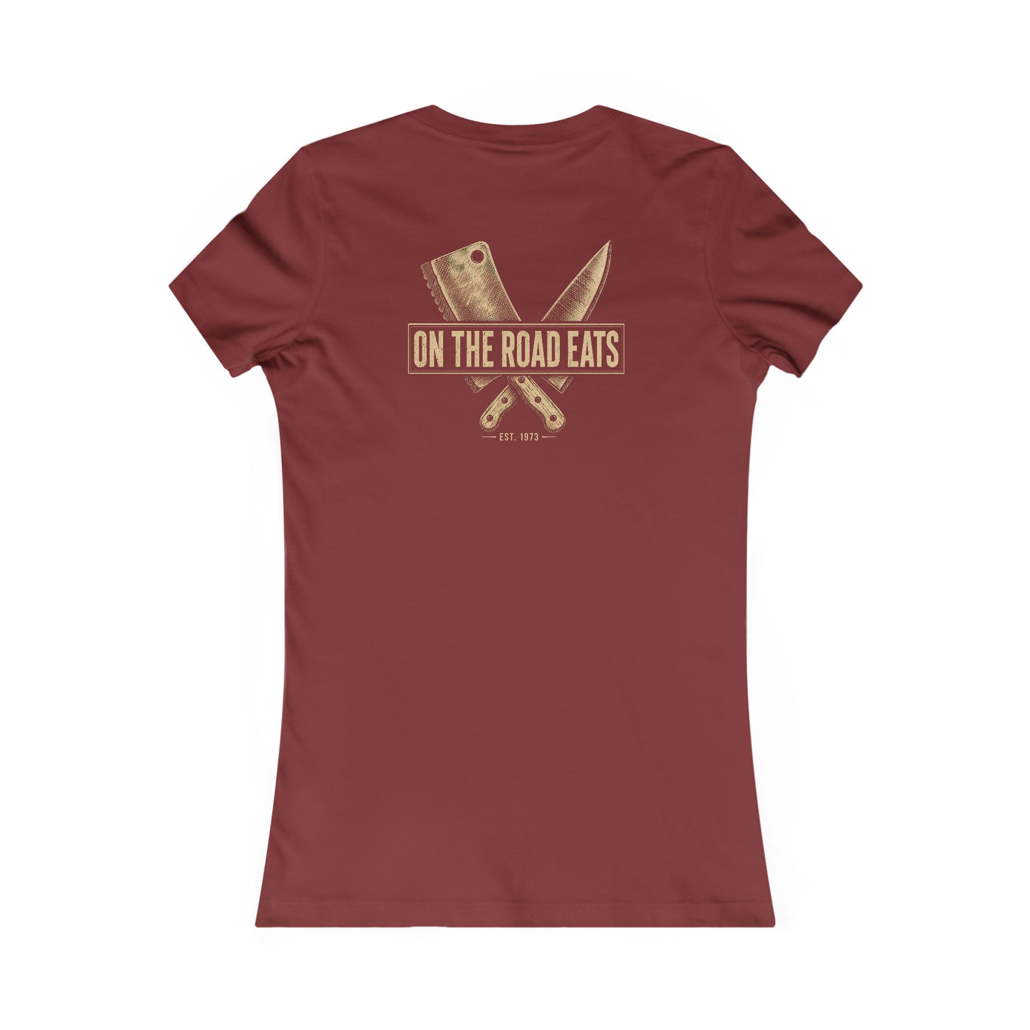 Women's Vintage On The Road Eats | Road Tested. Chef Approved. Premium T-Shirt - Image 8