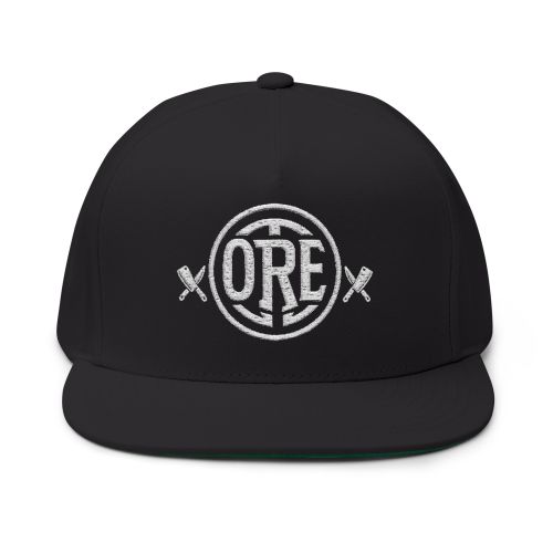 On The Road Eats Crossed OTRE Snapback Hat | Premium Flat Bill Cap