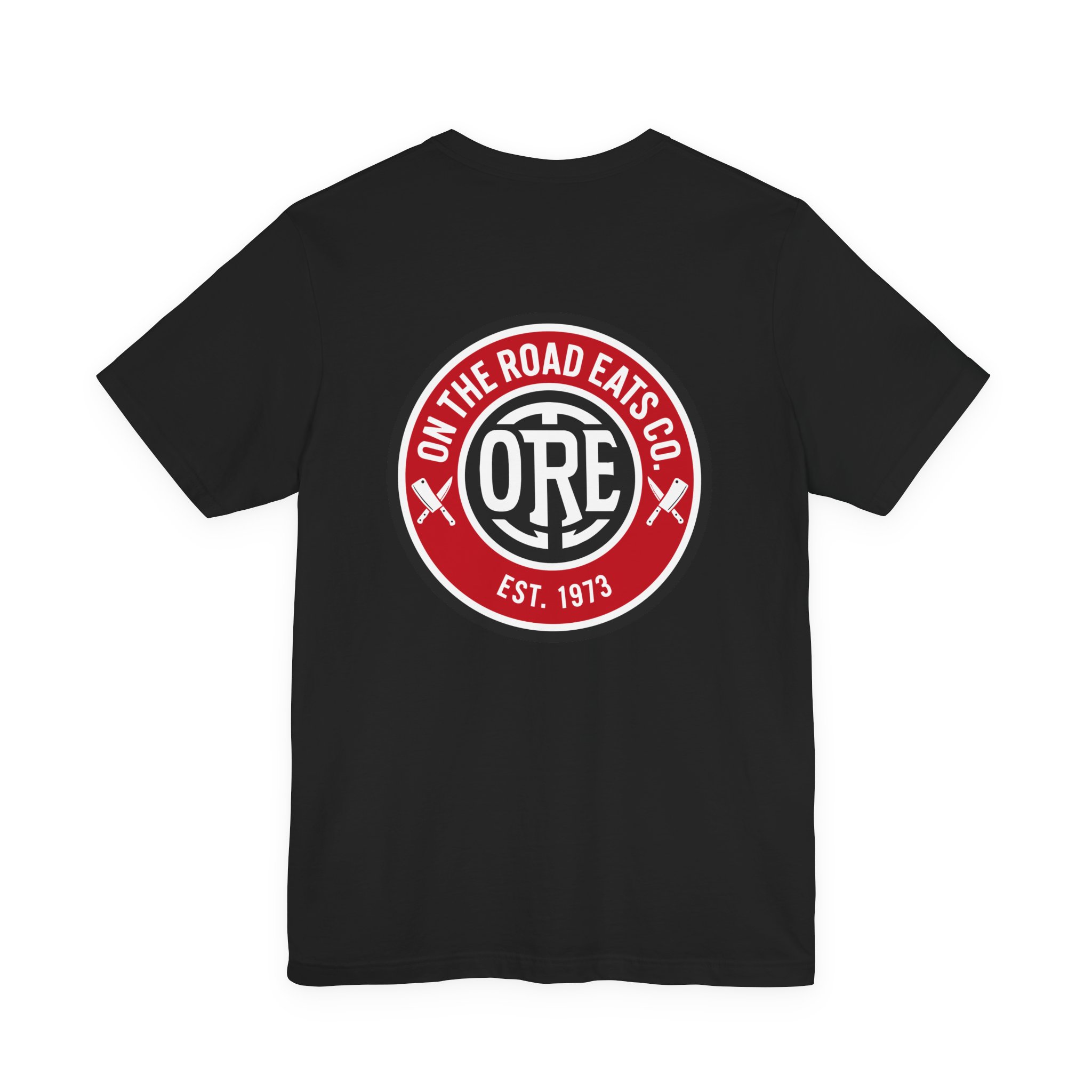 On The Road Eats Heritage Red Circle Logo T-Shirt