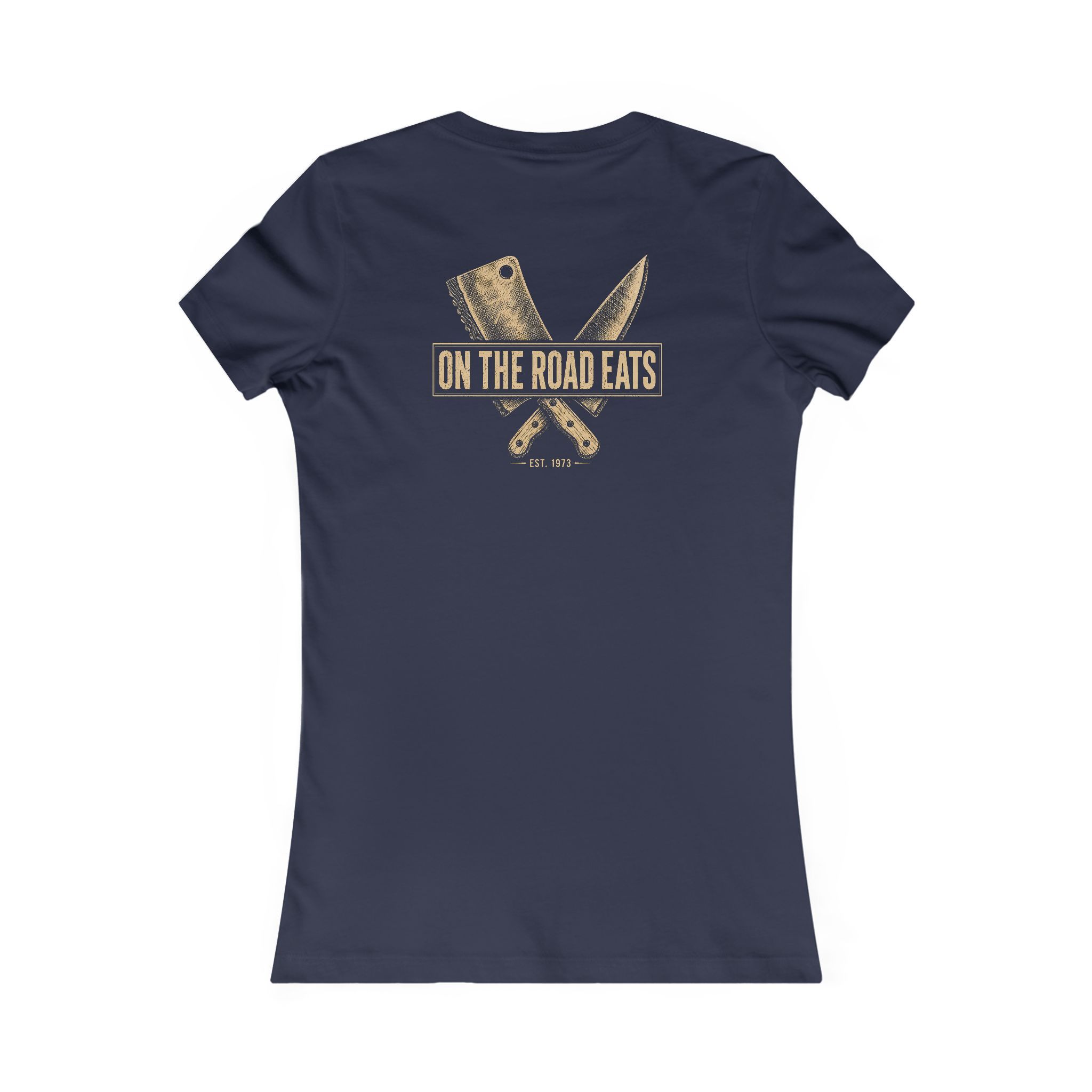 Women's Vintage On The Road Eats | Road Tested. Chef Approved. Premium T-Shirt - Image 6
