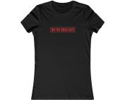 Women's On The Road Eats Boxed Logo T-Shirt | OTRE Apparel